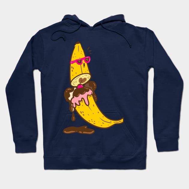 Banana Split Hoodie by Fluffymafi